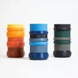 VASO MODULARE STAMPATO IN 3D IN PLA, H 20 CM