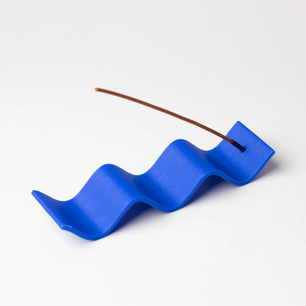 PORTAINCENSO STAMPATO IN 3D IN PLA CON TUBO IN METALLO, 19 × 5 CM