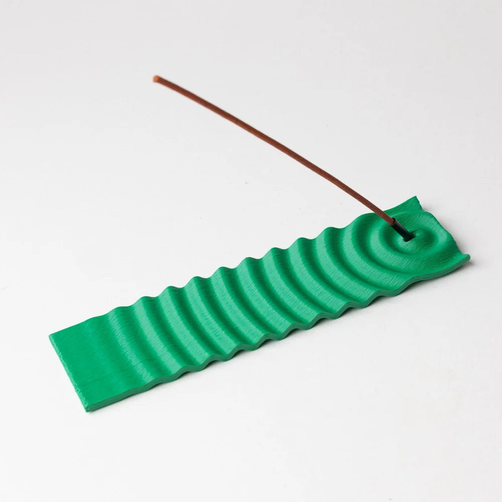 PORTAINCENSO STAMPATO IN 3D IN PLA CON TUBO IN METALLO, 19 × 5 CM