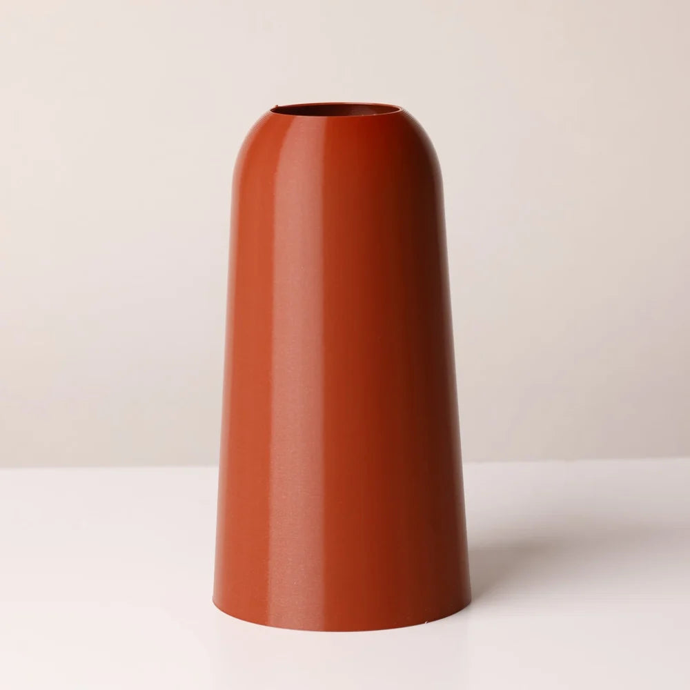 VASO STAMPATO IN 3D IN PLA PER FIORI FRESCHI E SECCHI, H 18 CM