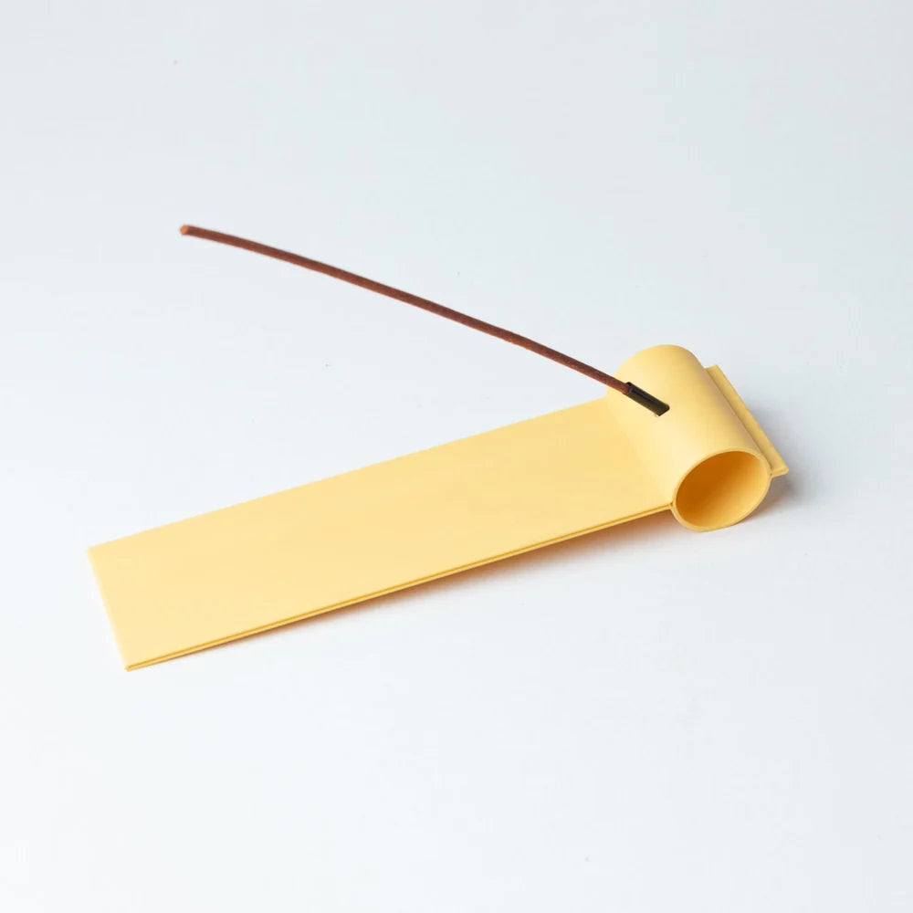 PORTAINCENSO STAMPATO IN 3D IN PLA CON TUBO IN METALLO, 19 × 5 CM