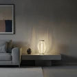 LAMPADA DA TAVOLO LED 3D IN PLA E LEGNO, H 27 CM